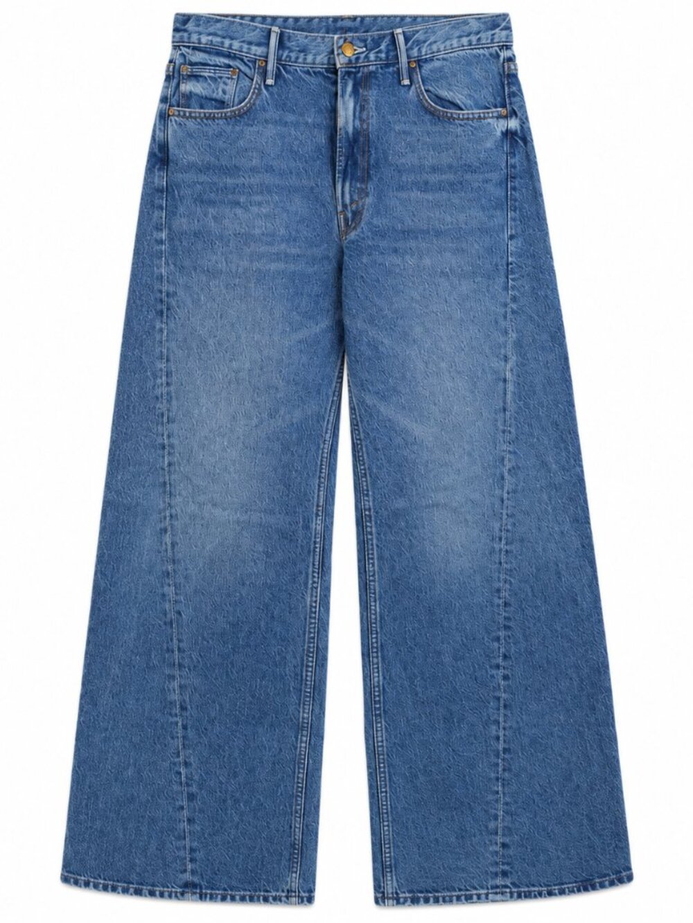 MOTHER Jeans 30 High Rise Wide Leg Blue Denim 90s Relaxed Premium Jeans